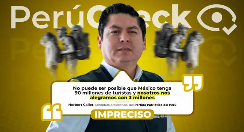 PerúCheck analiza las declaraciones del candidato presidencial Herbet Caller