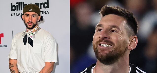 Bad Bunny se une a la fiebre por Lionel Messi en su nuevo álbum y las redes enloquecen