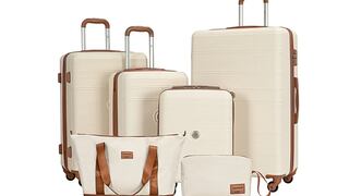 El juego de maletas de 6 piezas de US$600 que Walmart está vendiendo por solo US$115