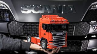 Recrean el nuevo Scania en Lego y este fue el resultado [VIDEO]