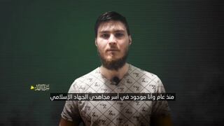 La Yihad Islámica publica un nuevo video del rehén ruso-israelí Alexander Trufanov