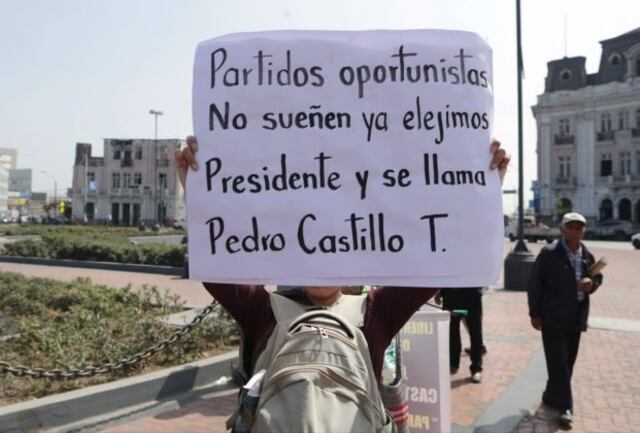 Reclaman la excarcelación del presidente Pedro Castillo, la renuncia de Dina Boluarte y el cierre del Congreso. Foto: GEC