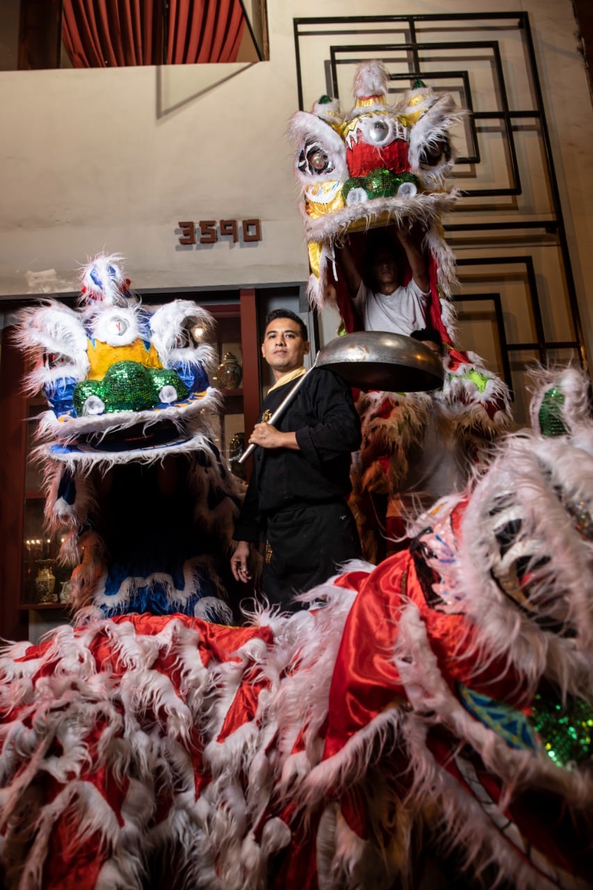 Chacyin Wu Tong es el encargado de los fogones en el Chung Tong.