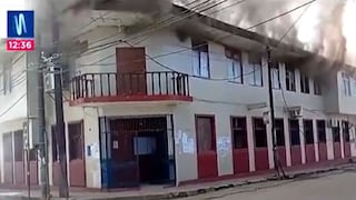 Loreto: incendian local de la Ugel en Nauta tras protestas por ingreso de nueva directora | VIDEO