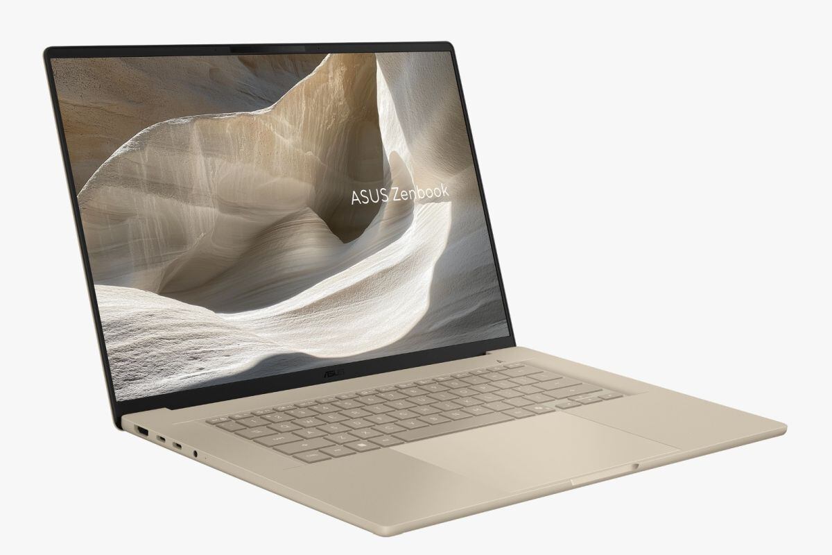 La Zenbook A16 logra 21 horas de autonomía con un peso de solo 1.2 kg