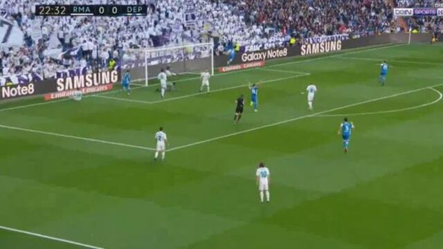 Real Madrid sufrió este gol sorpresivo de La Coruña [VIDEO]
