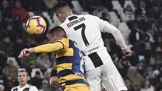 Cristiano Ronaldo concretó su doblete en el partido Juventus vs. Parma | VIDEO