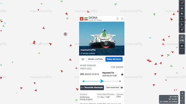 Irán reanuda exportaciones de crudo tras dos meses de bloqueo, según imágenes satelitales