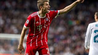Real Madrid vs. Bayern Múnich: Thomas Müller destacó actuación del árbitro