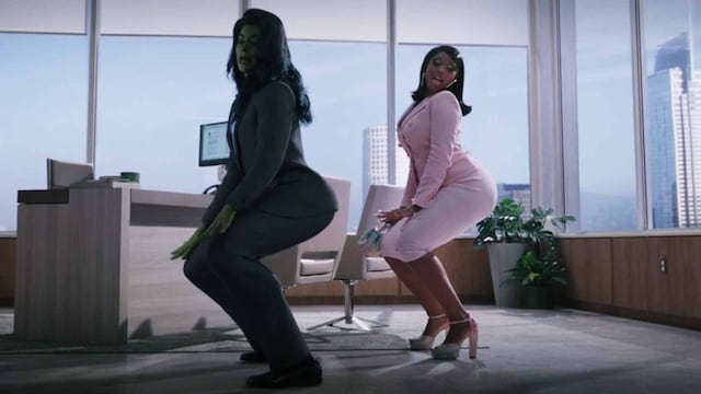 She-Hulk “rompe el suelo” con un ‘twerking’ junto a Megan Thee Stallion | VIDEO