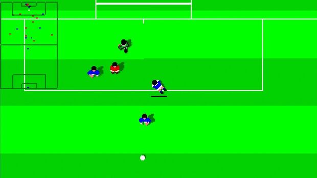 Lanzado en 1989, "Kick Off" fue una de las muchas evoluciones que tuvieron los videojuegos de fútbol, presentando mejores gráficos y una jugabilidad más fluida.
