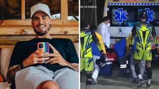 “EEG”: Gino Assereto sufre nueva lesión EN VIVO y es retirado de la competencia en silla de ruedas