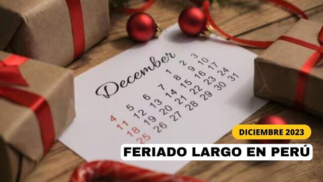 Sigue, feriado largo por Navidad en el Perú | ¿Cuándo empieza, qué día termina y más?