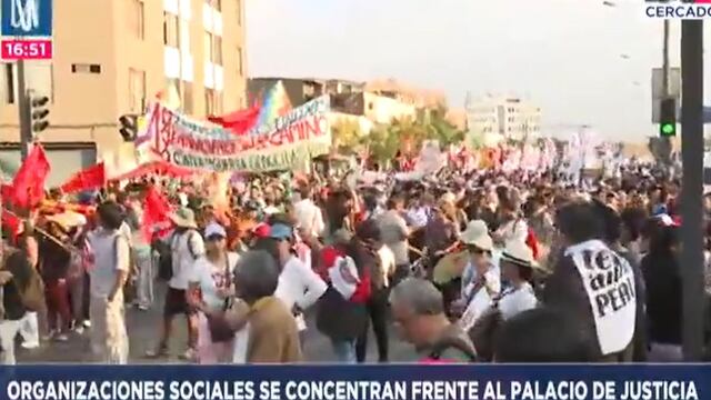Cercado de Lima: sindicatos y activistas marcharon en el Día del Trabajo para exigir mejoras laborales y salariales | VIDEOS