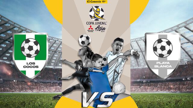 Los Cocos vs. Playa Blanca en vivo se enfrentan por la fecha 5 de la Copa Juvenil Mitsubishi Asia 2025. Sigue todos los detalles del partido que organiza El Comercio e IGMA Sports.