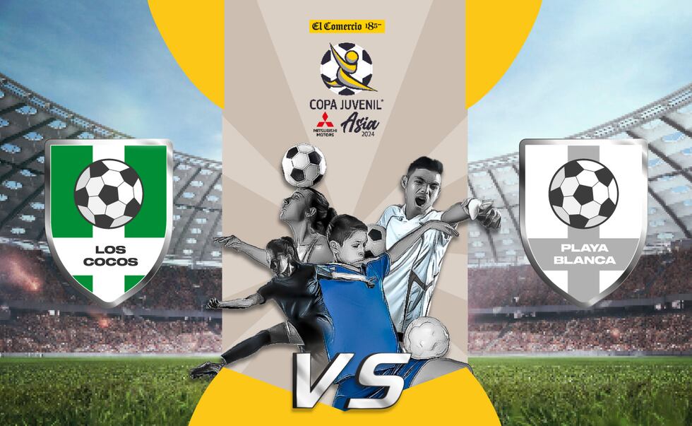 Los Cocos vs. Playa Blanca en vivo se enfrentan por la fecha 5 de la Copa Juvenil Mitsubishi Asia 2025. Sigue todos los detalles del partido que organiza El Comercio e IGMA Sports.