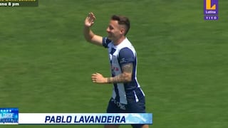 Centro perfecto y cabezazo: gol de Pablo Lavandeira para el 1-0 de Alianza vs. Junior