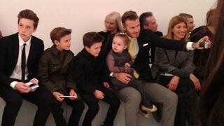 Los Beckham en pleno en la Semana de la Moda de Nueva York