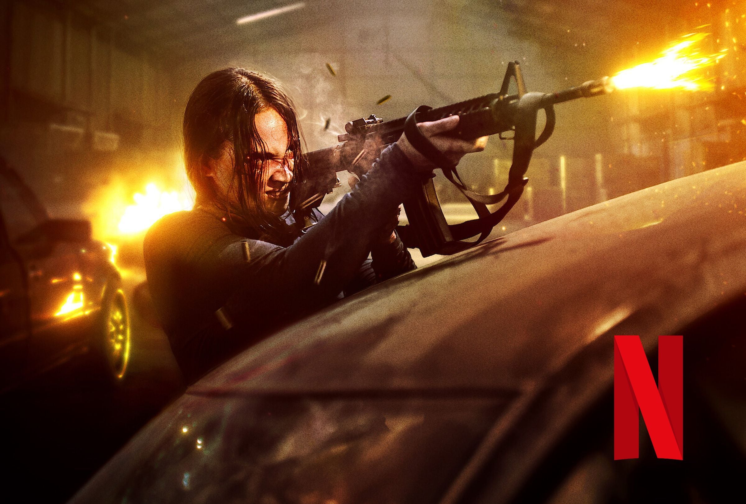 Aurora Ribero es la protagonista de "Fuera de las sombras", la película de acción del mes de Netflix (Foto: Netflix)