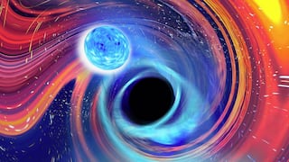 Detectan primera fusión entre un agujero negro y estrella de neutrones
