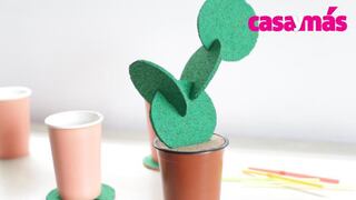 ¿Fan de los cactus? Inspírate y crea un original posavasos
