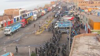 Mineros en Arequipa bloquean nuevamente Panamericana Sur