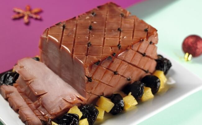 Jamón glaseado