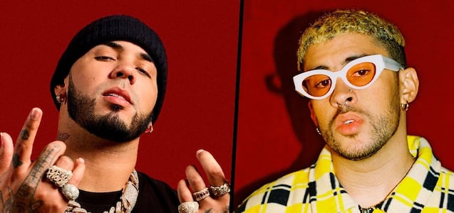 La vez que Bad Bunny y Anuel AA se pelearon con Maluma en 2019