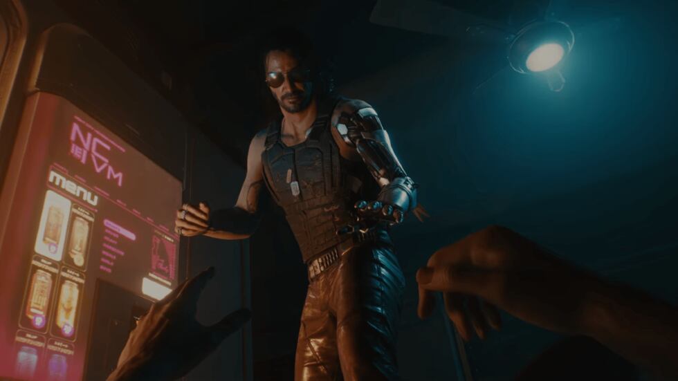 Ni Keanu Reeves pudo salvar la primera versión de "Cyberpunk 2077".