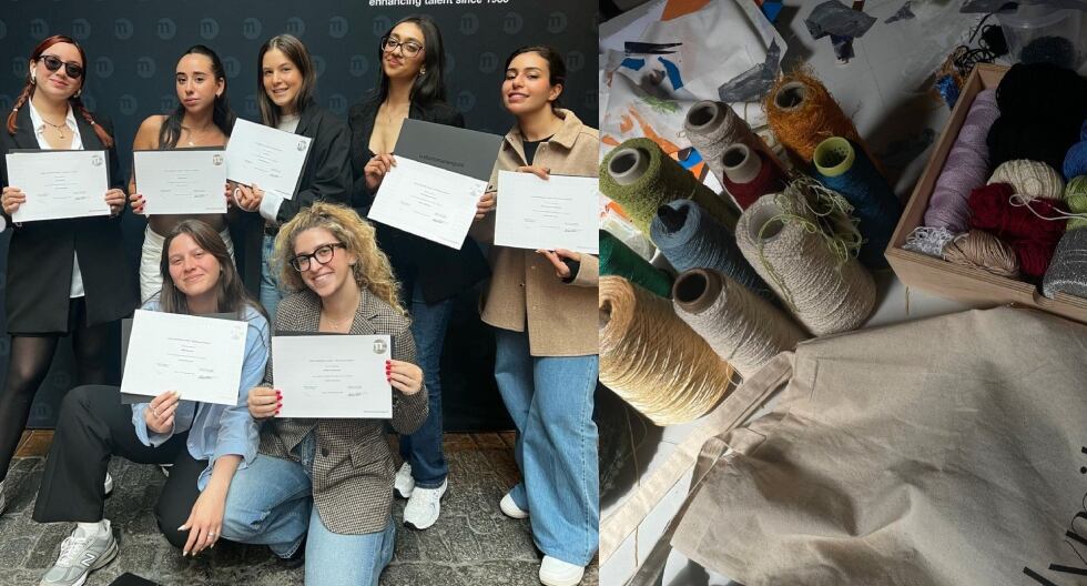 Élida llevó el curso corto "Fashion Business" en la sede de Londres del Instituto Marangoni. (Fotos: redes sociales/study milan).