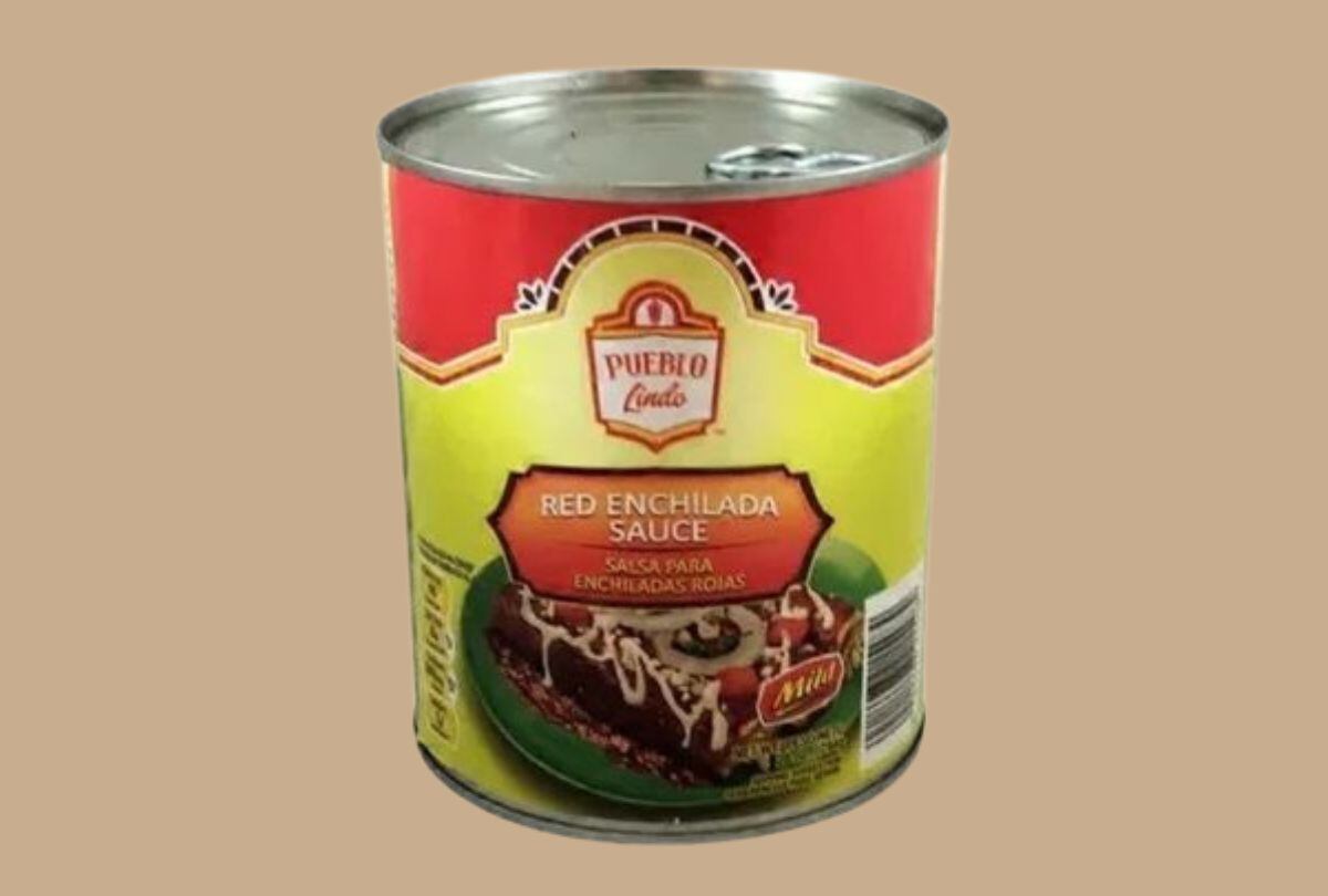 Salsa para enchiladas rojas de la marca Pueblo Lindo (Foto: Instacart / Foodie)