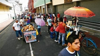 En Lima existen cerca de 300 mil ambulantes