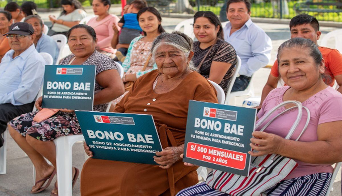 El bono es para las familias cuyas viviendas quedaron afectadas por las lluvias e inundaciones ocurridas en Arequipa y Lambayeque | Foto: MVCS