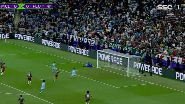 A los 40 segundos: Álvarez anota el 1-0 de Manchester City vs. Fluminense por la final del Mundial de Clubes | VIDEO