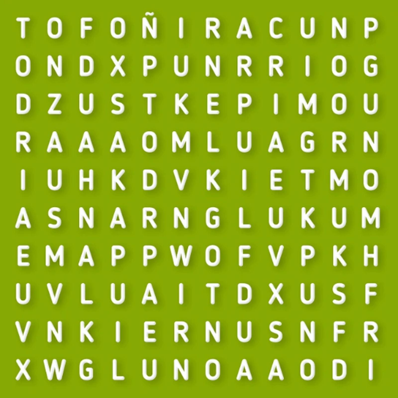 ACERTIJO VISUAL | Esta imagen te permite apreciar una sopa de letras, donde debes encontrar la palabra ‘CARIÑO’. (Foto: genial.guru)