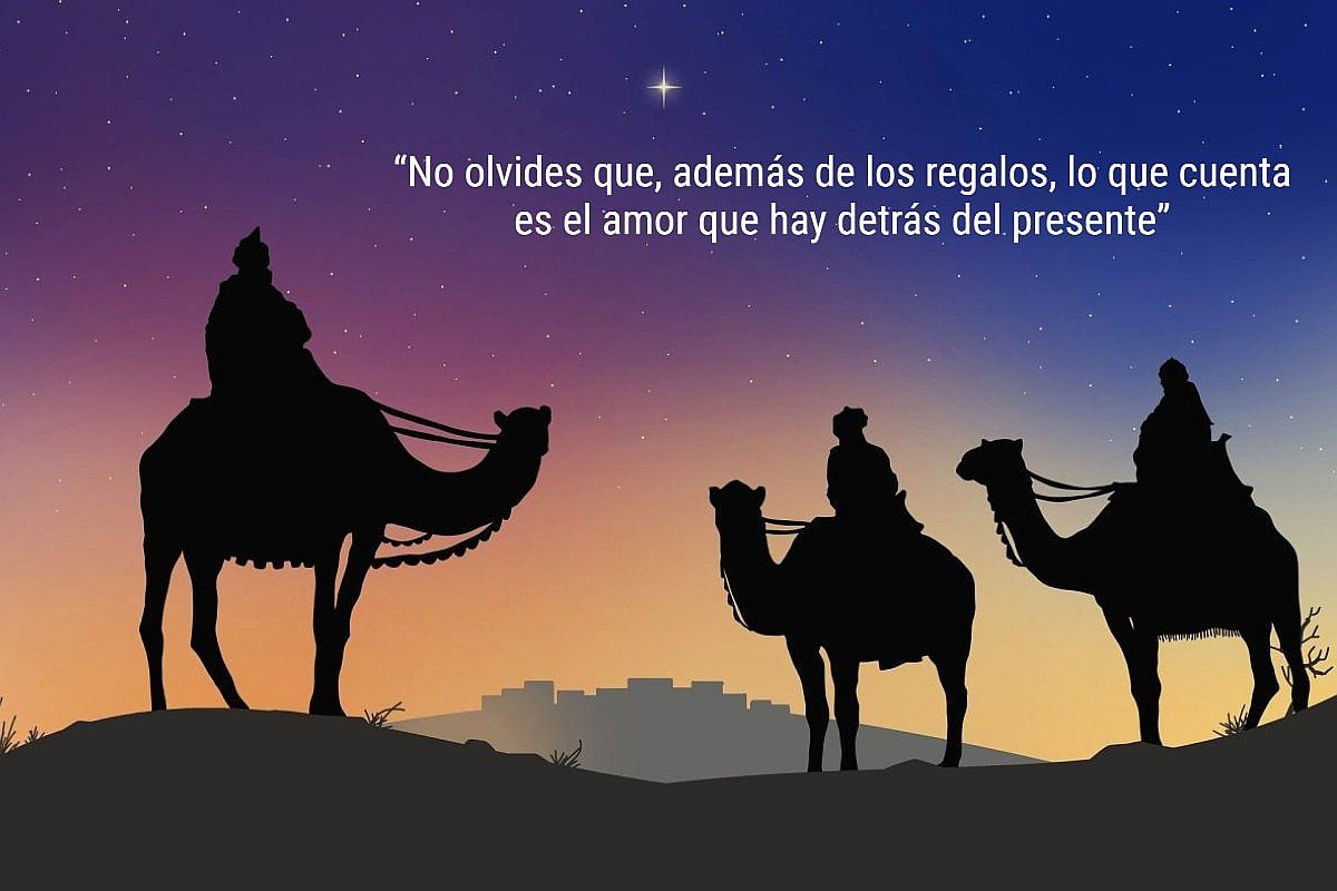 Este 6 de enero se festeja el Día de los Reyes Magos y puedes usar estas frases para felicitar a tus familiares o amigos. (Foto: sebastiano iervolino en Pixabay / Composición)