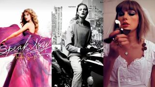 La IA de Photoshop lo hizo de nuevo: así lucirían las portadas completas de la discografía de Taylor Swift