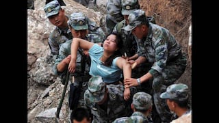 FOTOS: destrucción, muerte y temor en terremoto en el sureste de China