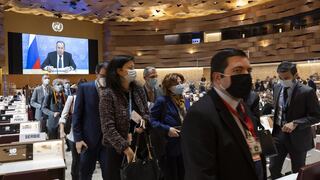 Más de 100 diplomáticos boicotean discurso del canciller de Rusia ante la ONU y abandonan la sala