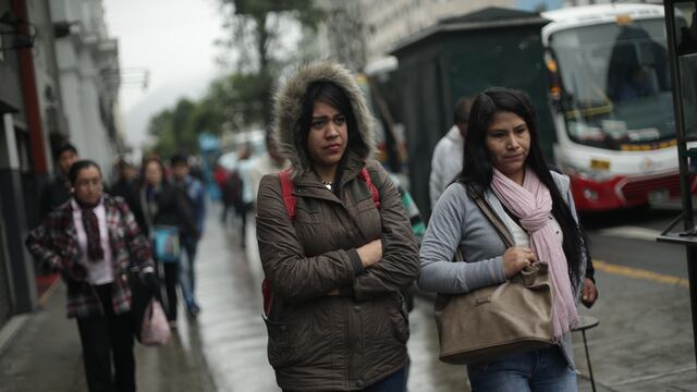 Temperatura en Lima bajará a 12 grados en los próximos días