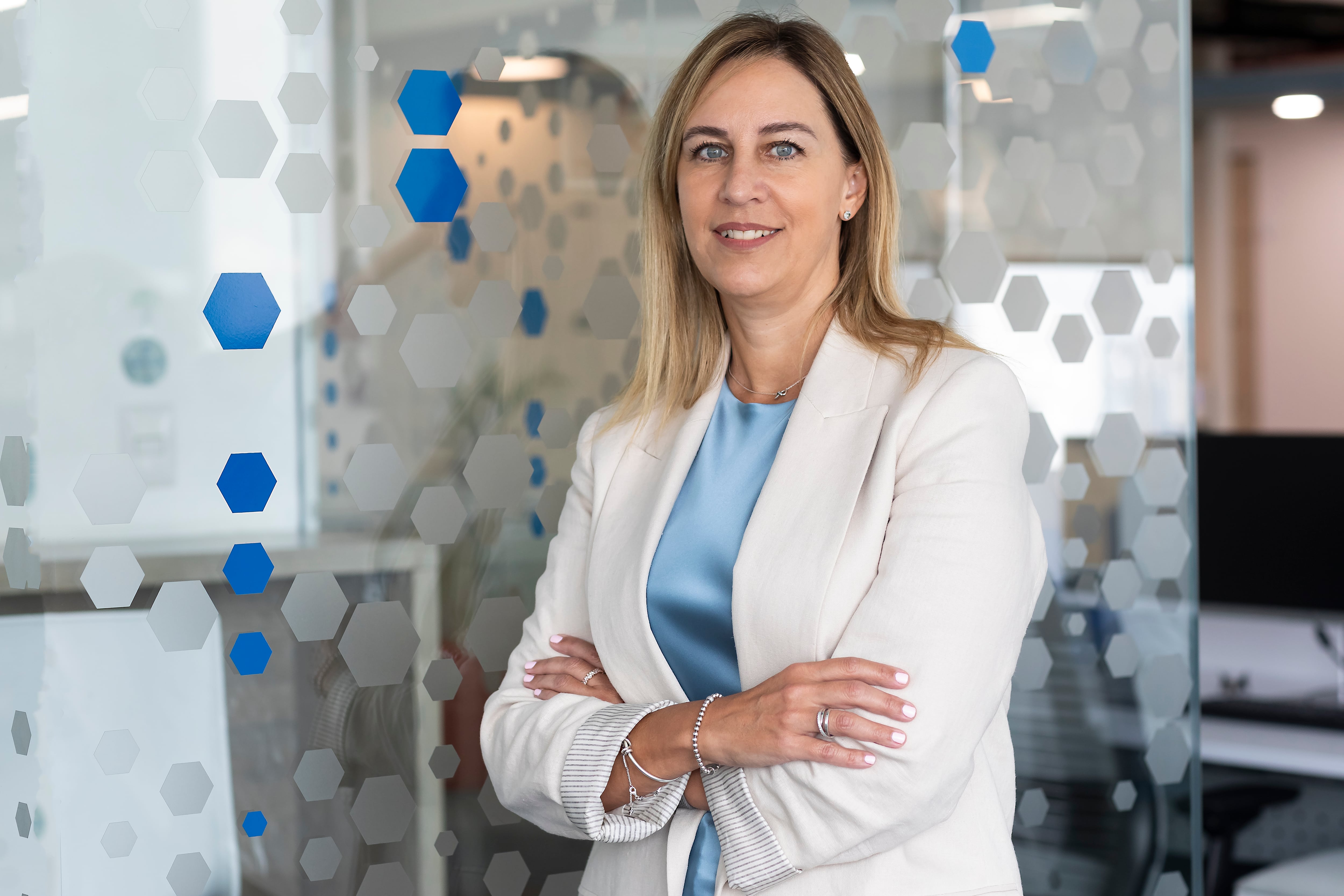 "El propósito de Roche es que más pacientes se beneficien de la innovación y de manera oportuna", señala María Julia Caffaro. (Foto: Roche Perú)