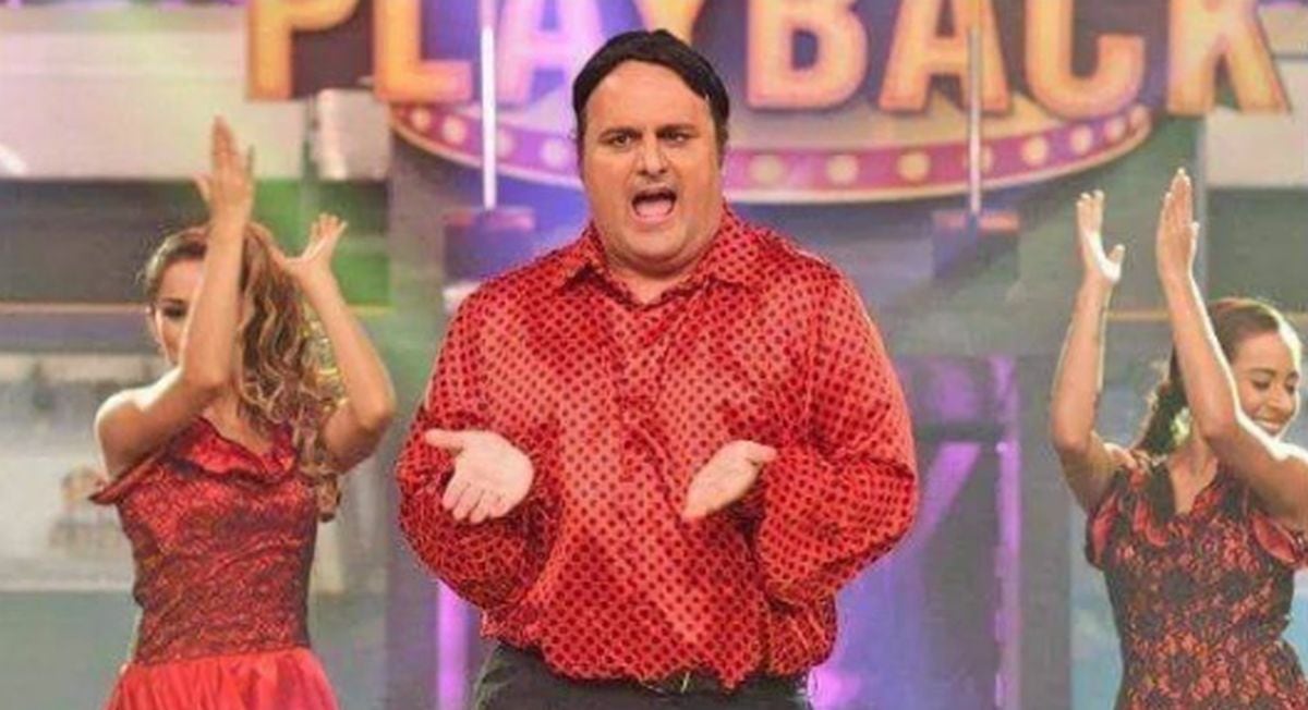 Luis Salas en "Los reyes del playback" (Foto: América TV)