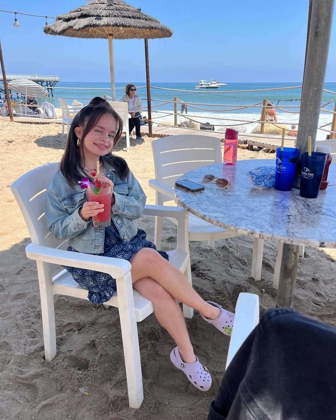 La actriz Imogen Faith Reid disfruta de un caluroso día de playa (Foto: @imogenfaith__ / Instagram)