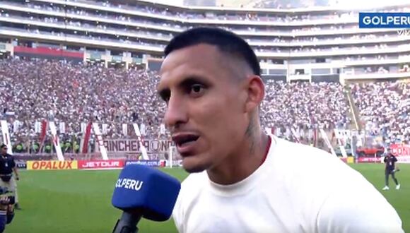 Alex Valera contento por título de la 'U' en el Torneo Apertura 2024 | Captura de video Gol Perú