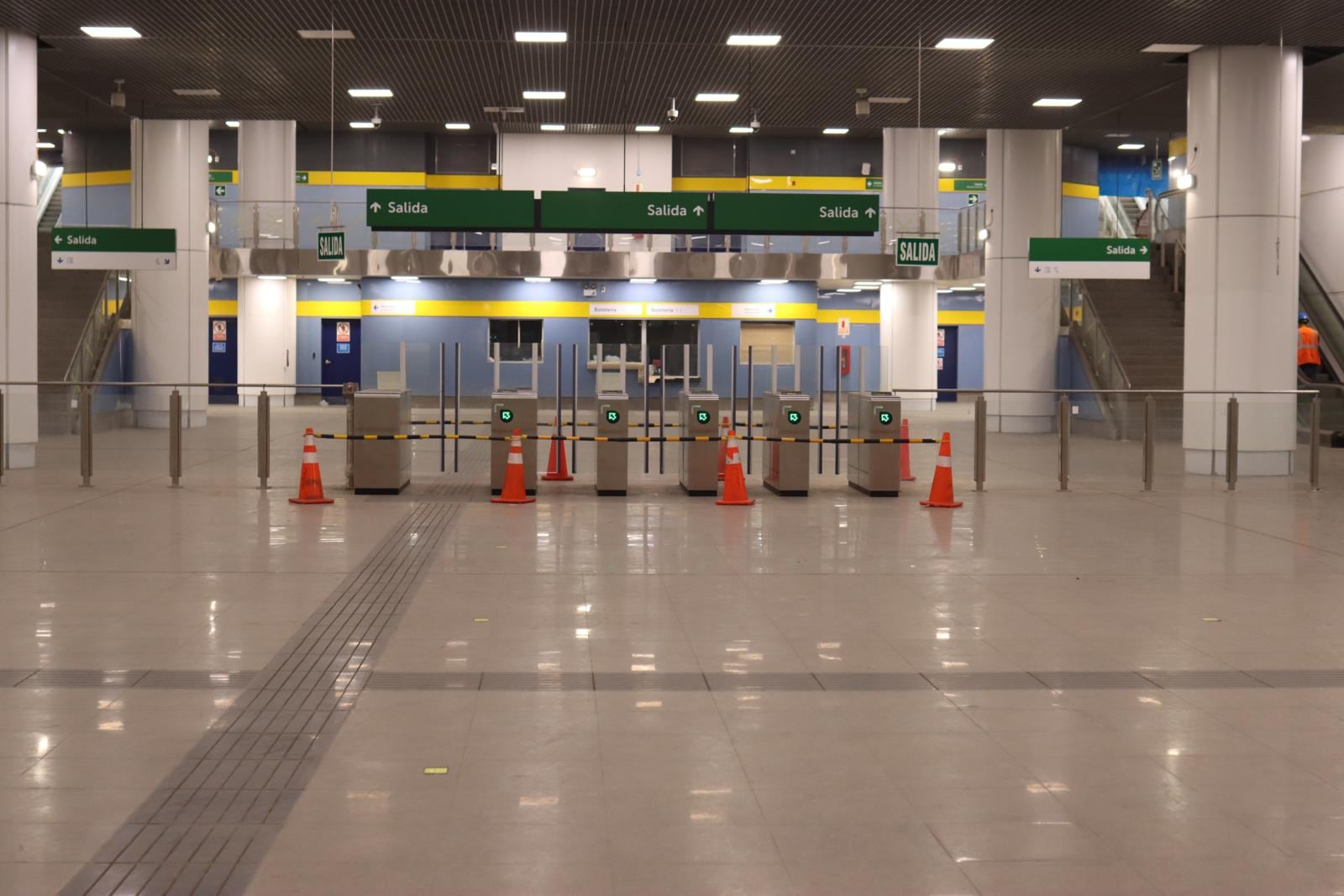 Esta primera etapa de marcha blanca comprende cinco estaciones ubicadas a lo largo de cinco kilómetros: Mercado Santa Anita, Hermilio Valdizán, Colectora Industrial, Óvalo Santa Anita y Evitamiento. (Foto: Bryan Albornoz)