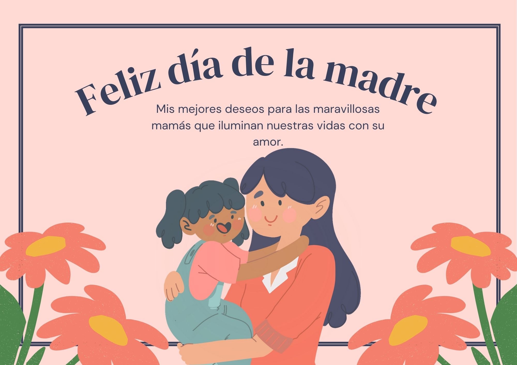 Estas son tarjetas por el Día de la Madre. Foto: Canva