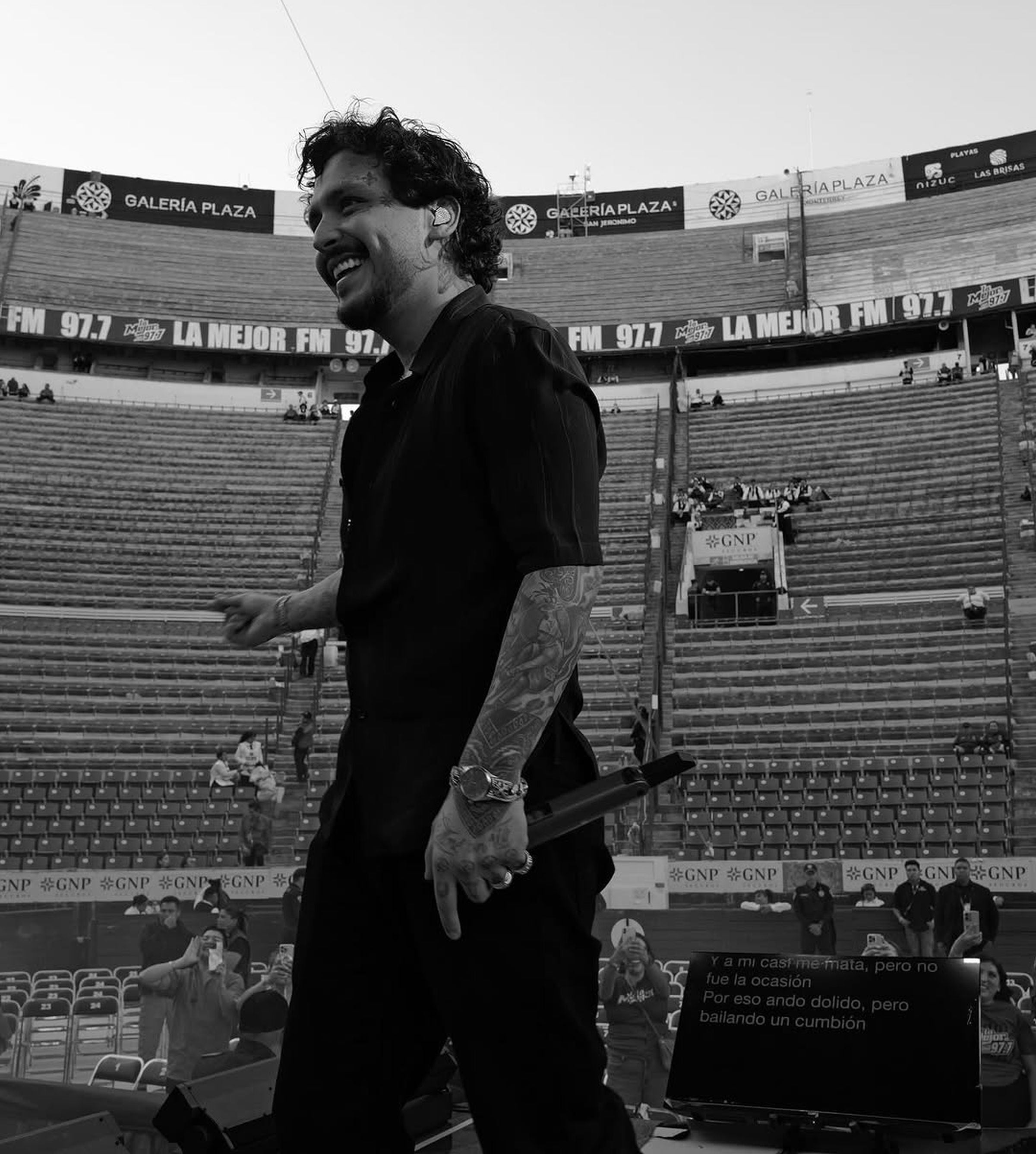 Christian Nodal, el último viernes, se presentó por primera vez en la Monumental Plaza de Toros de la Ciudad de México. (Foto: @nodal / Instagram)