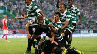 André Carrillo fue titular en empate 1-1 del Sporting de Lisboa ante Benfica