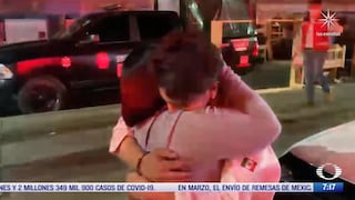 El emotivo encuentro de una madre con su hijo que viajaba en metro que se desplomó en México | VIDEO