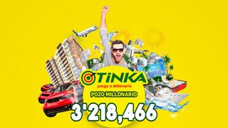 Resultados de La Tinka del miércoles 31 de agosto [VIDEO]